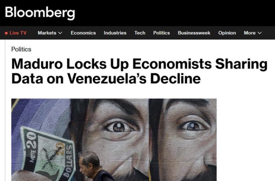 When data gets you fired, you’re not in a democracy anymore. Just ask Venezuela.