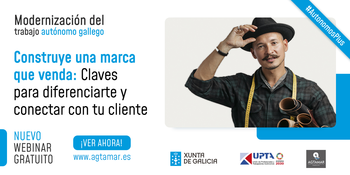 Diferénciate en un mercado saturado.
Crea una marca potente que conecte con tus clientes con Laura Pérez (@LauraDigitalMKT).
?? Dale valor a tu identidad agtamar.es/construye-una-…
#AutonomosPlus <a href="/Xunta/">Xunta de Galicia</a> <a href="/GAgtamar/">galicia.agtamar</a> <a href="/upta_es/">UPTA España</a>