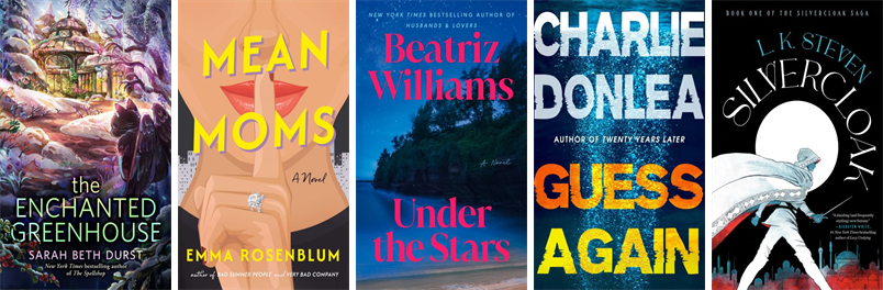 This week the Topsfield Town Library has 42 new books.  New items include The Enchanted Greenhouse, You Belong Here, Mean Moms, Under the Stars, Guess Again, Silvercloak, Angel Down, The Carpool Detectives, Asylum Hotel, and It Rhymes With Takei. wowbrary.org/nu.aspx?p=9229…