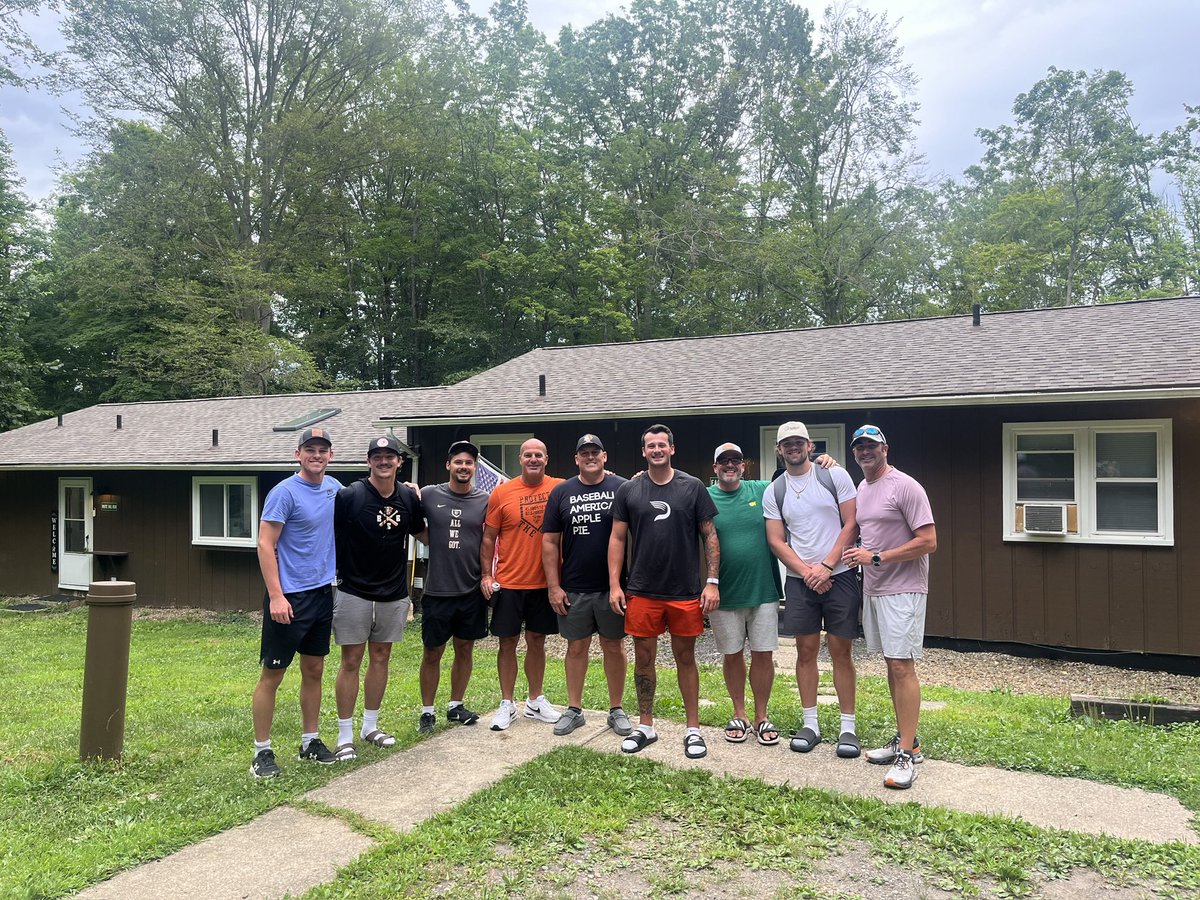 THE Charles Bell ⚾️ (@og5bell) on Twitter photo A week ago we had the inaugural BG Baseball OFD golf outing at Boulder Creek. The rain ended up winning the scramble, but didn’t stop the gambling, cigars and drinks. Good starting point…more fun coming next year.
#OutFieldDads
<a href="/BGSU_Baseball/">BGSU Baseball</a> A week ago we had the inaugural BG Baseball OFD golf outing at Boulder Creek. The rain ended up winning the scramble, but didn’t stop the gambling, cigars and drinks. Good starting point…more fun coming next year.
#OutFieldDads
<a href="/BGSU_Baseball/">BGSU Baseball</a>