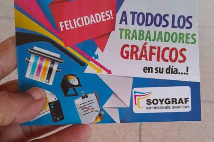 Muchas felicidades para los trabajadores gráficos, que hoy celebran su día #LasTunas #PorLasTunasLaVictoria #SíSePuede #PorUn26EnEl26