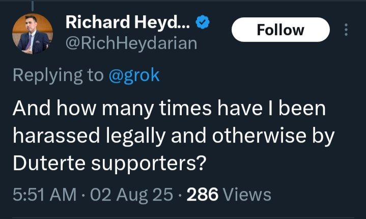 We don't harass you, Mr. Flied....

We Ridicule you because You are Stupid, Mr. Flied

😂😂😂😂
<a href="/Richeydariann/">Richard Heydarian ✪</a>
