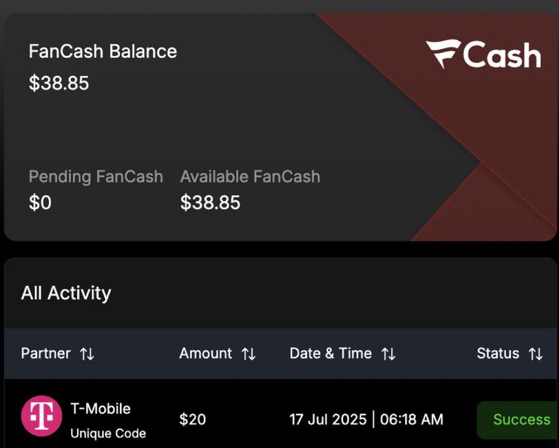 In the past 1 month, Pointsville wallets and tech powered FanCash  activations for: + Fanatics (100mm+ users), + T-Mobile (130mm+  subscribers), + WWE (1B+ global fans), + Detroit Lions (NFL audience).  Trusted
