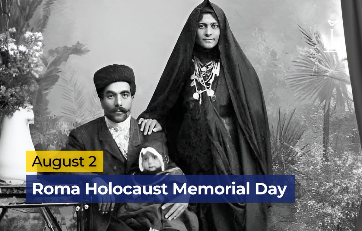 ⚫️ Every year on August 2, the victims of the Nazi genocide of the Roma people are commemorated. On this day in 1944, approximately 3,000 Roma were murdered in gas chambers at the Auschwitz-Birkenau death camp solely because of their ethnicity.

💢 During the Second World War,