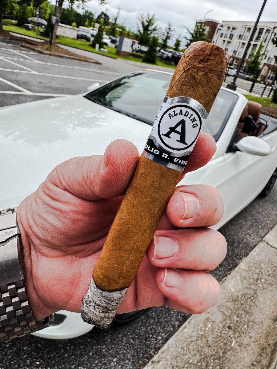 StogieDad (@stogiedad) on Twitter photo Out running some honey-dos this morning before it gets too hot. Top down, #coffee, and a delicious <a href="/aladinocigars/">Aladinocigars</a> #Connecticut Box Press making for a very enjoyable trip. #nowsmoking #CigarLife #CigarsOnX Out running some honey-dos this morning before it gets too hot. Top down, #coffee, and a delicious <a href="/aladinocigars/">Aladinocigars</a> #Connecticut Box Press making for a very enjoyable trip. #nowsmoking #CigarLife #CigarsOnX