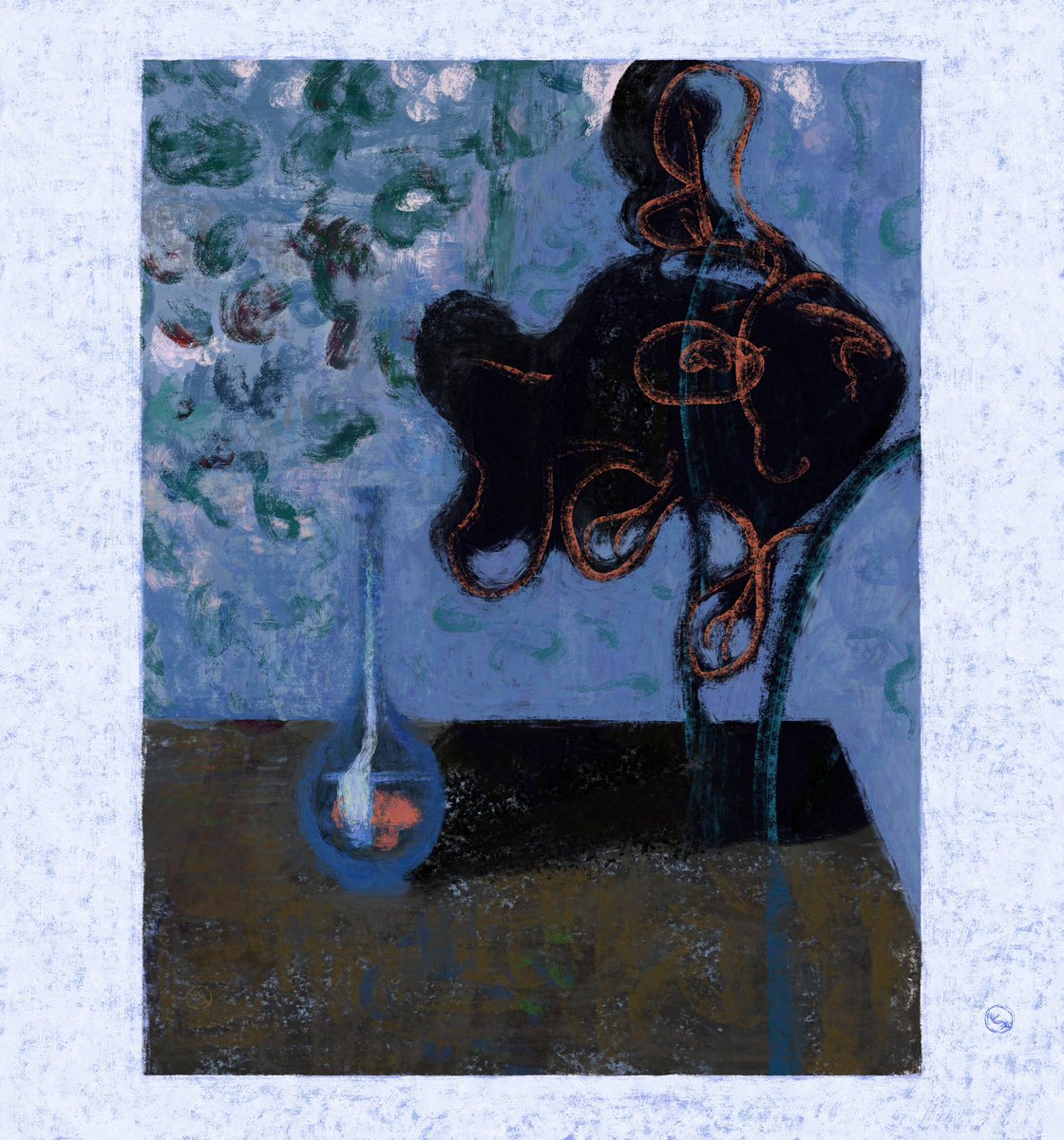 A little fish fell asleep