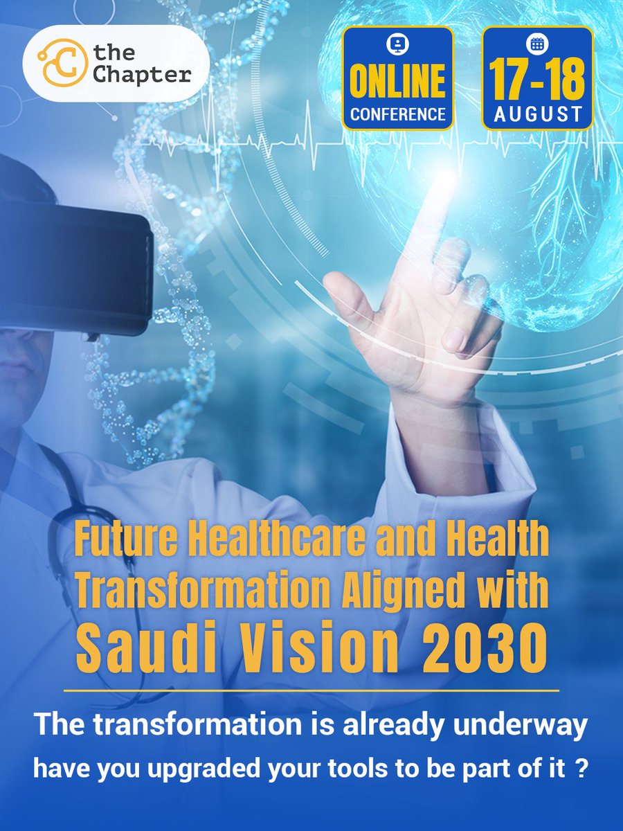 As Saudi Arabia’s healthcare sector undergoes rapid change, adapting and understanding this transformation is no longer optional — it's essential for every healthcare professional.

This course places you at the heart of the national conversation, equipping you with practical