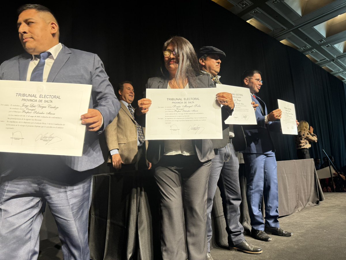 Concejales Salvador Mazza