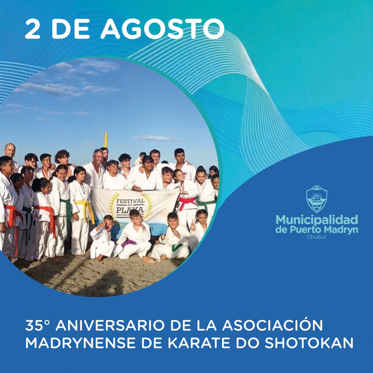 Saludamos a cada uno de los integrantes de la Asociación de Karate Do Shotokan, que hoy está cumpliendo 35 años de historia.