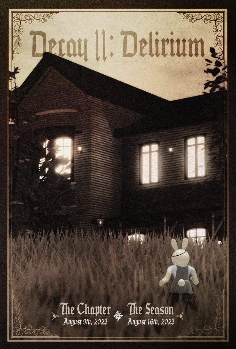 Have you ever been trapped in a Delirium, where reality holds no power or control over your state of mind?
Well, I have, and on August 9th, you will too.

Watch the trailer here: youtube.com/watch?v=Wi7VJp…