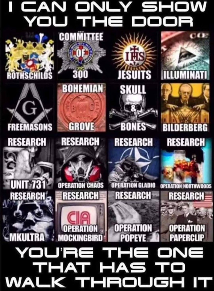 1. Rothschilds

The bloodline bankers of empires, financing wars from both sides while shaping nations through debt.

2. Committee of 300

A shadow government of aristocratic elites orchestrating global policy behind a curtain of false democracy.

3. Jesuits

The spiritual