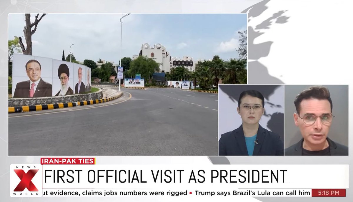 Ross Feingold (方恩格) (@rossfeingold) on Twitter photo On #India's <a href="/NewsX/">NewsX World</a>, I discussed "#Iran And #Pakistan Reaffirm Commitment To Regional Peace And Border Security".
youtu.be/raSIOigCjGk?si… On #India's <a href="/NewsX/">NewsX World</a>, I discussed "#Iran And #Pakistan Reaffirm Commitment To Regional Peace And Border Security".
youtu.be/raSIOigCjGk?si…
