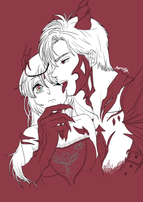 シン主 おやすみのペロリ #恋と深空二次創作 #ladプラス #シン主