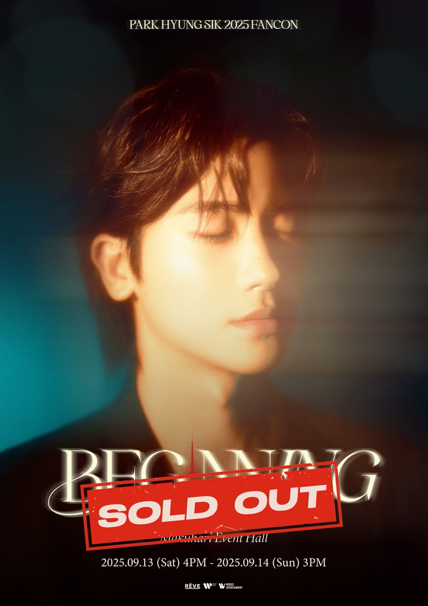 🎟️THANK YOU SOLD OUT🎟️ 2025年9月13日(土)・14日(日)に開催される