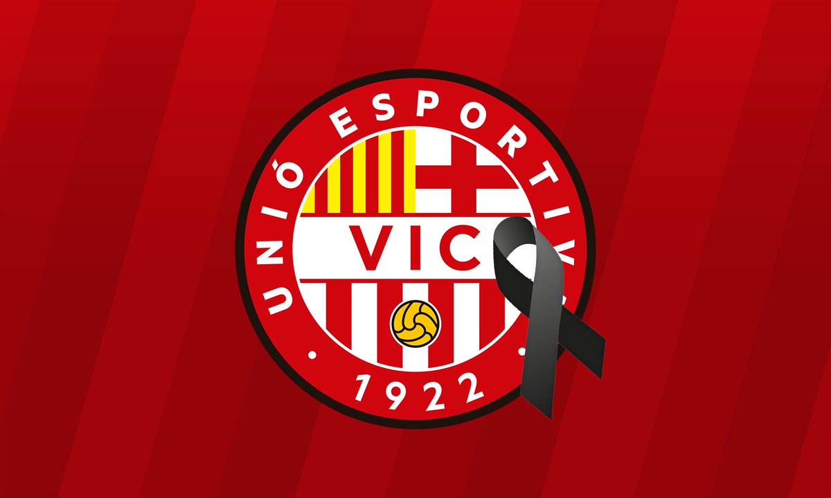 🔴 La Unió Esportiva Vic i la Fundació UE Vic vol expressar el més sentit condol pel traspàs de Ramon Camps Gallach, avi del jugador del Primer Equip, Martí Riera; i del jugador del Juvenil 'A', Narcís Vila. Una forta abraçada a la família i amics. Descansi en pau.