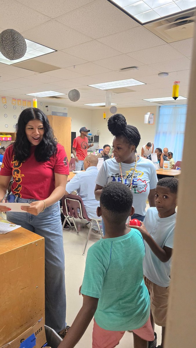 Usher-Collier ROAR (@ushercollieres) on Twitter photo Open House was amazing in the Lions Den! Open House was amazing in the Lions Den!