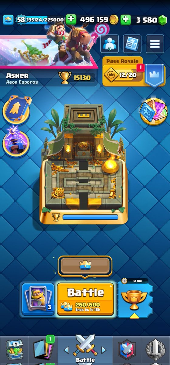 Finally I can play Ranked Mode
Not easy with Lv14 cards😂