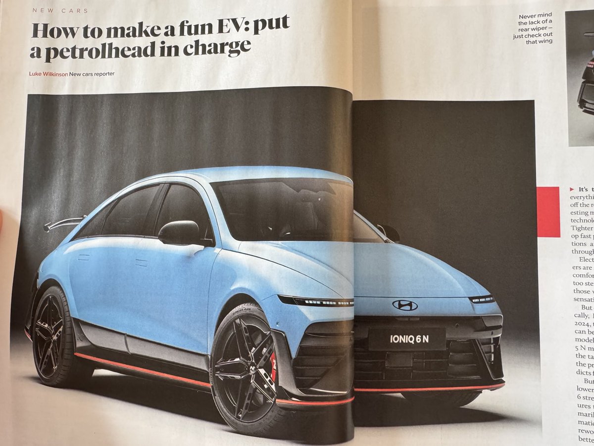 Some great articles in Car this month again …