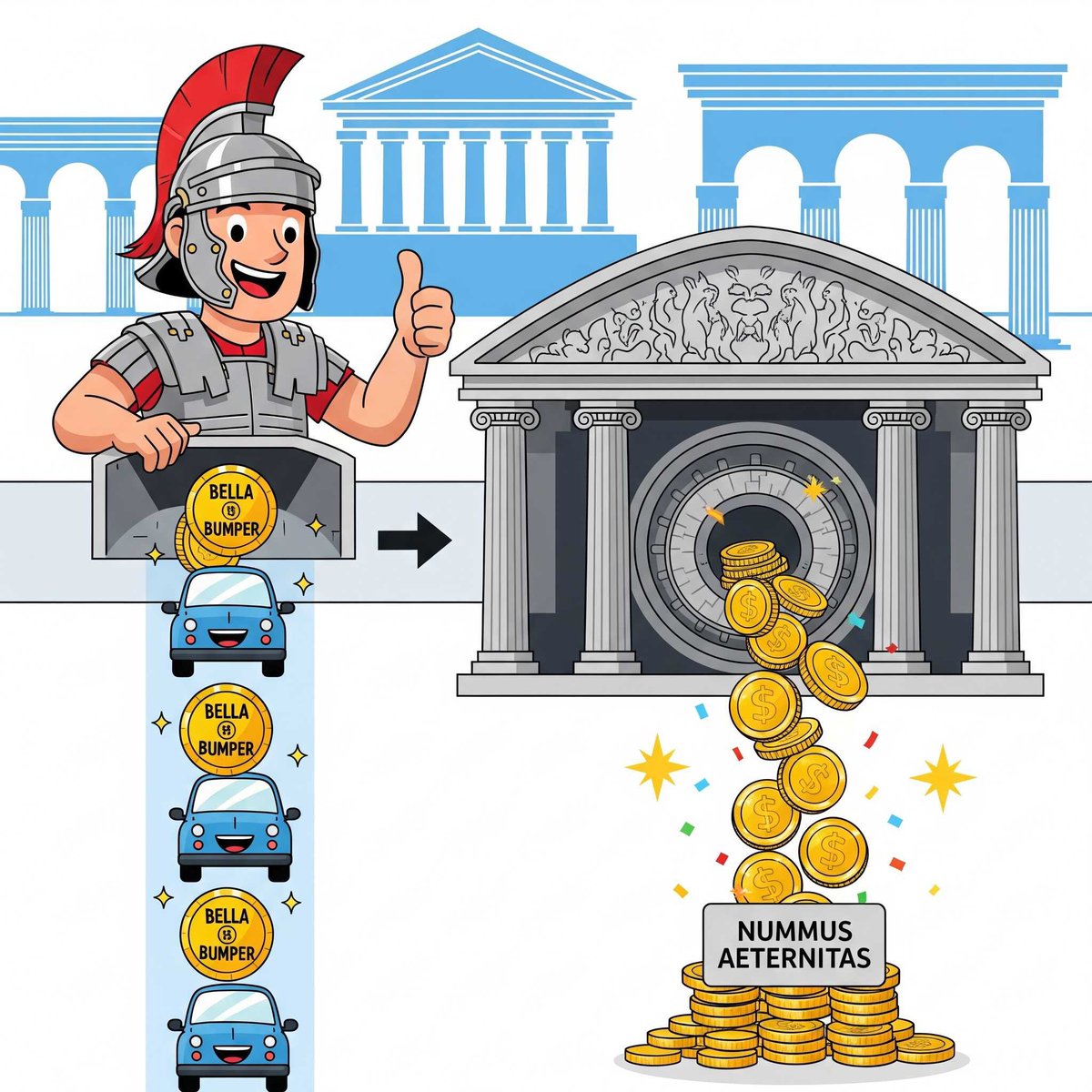 Davide3553's tweet photo. 🚀 The meme coin revolution is here! Join vibrant communities with $NUMMUS &amp; $BUMPER!  
💰 $NUMMUS: Accumulate #BTC rewards  
🔥 $BUMPER: Stake to earn $NUMMUS &amp; grow your portfolio  
Discover the future of meme coins at @NummusMemeCoin and @bellabumpermeme 

#MemeCoin #Crypto https://t.co/bVqHwf12B5
