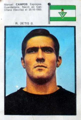 El portero sevillano Manuel Campos fue el único capaz de arrebatarle la titularidad a Llácer hasta la llegada de Fenoy.

Fue en la 75/76, su única temporada en el club, en la que el equipo finalizó 4º en Segunda de la mano te Héctor Núñez. Jugó también en Betis, Mallorca y Elche.