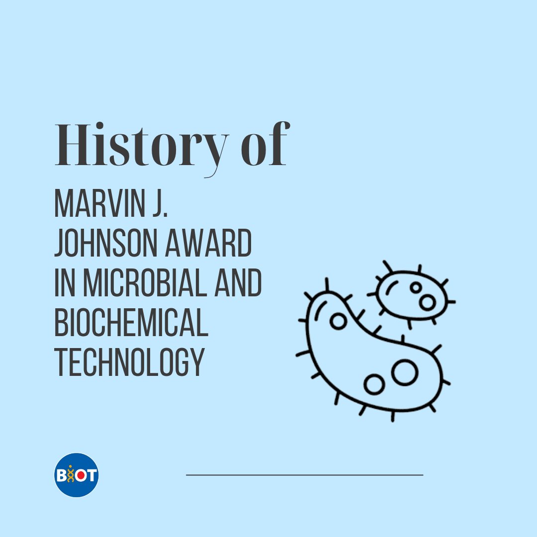 ACS_BIOT's tweet photo. Know someone advancing microbial or biochemical tech?
Nominate them for Marvin J. Johnson Award by 8/15!
Recognizing excellence in biotech research.
🔗 https://t.co/hAkmeoTM3b #MicrobialTech https://t.co/okjHl8G7oi