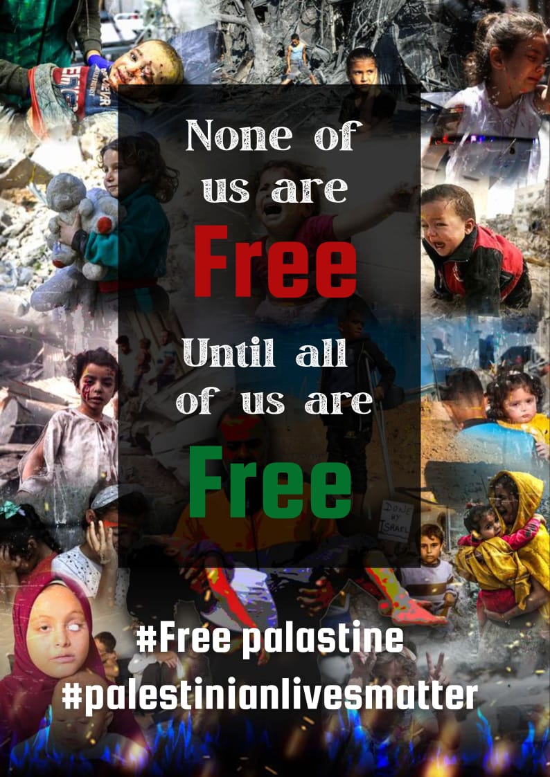 IslamicUp's tweet photo. They told us 'never again'. But it's happening again — in Gaza. And the world is silent. 
#IndiaWithPalestine https://t.co/JCDCGDbaXZ