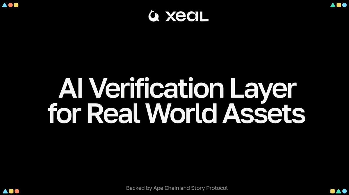What Xeal is all about

🦭Mission: Make #RWA verifiable on-chain

😕Problem: Lack of on-chain verification ensuring a token is linked to a physical asset

🔑Solution: AI invisible watermark to immutably peg the physical asset directly to the digital token