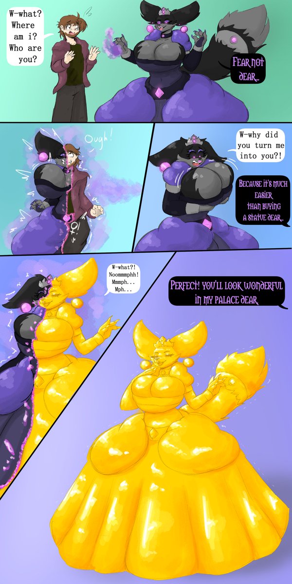 QuickCast3's tweet image. The Dark Queen's Birthday Gift to Herself.
Birthday gift for @Romacotta1