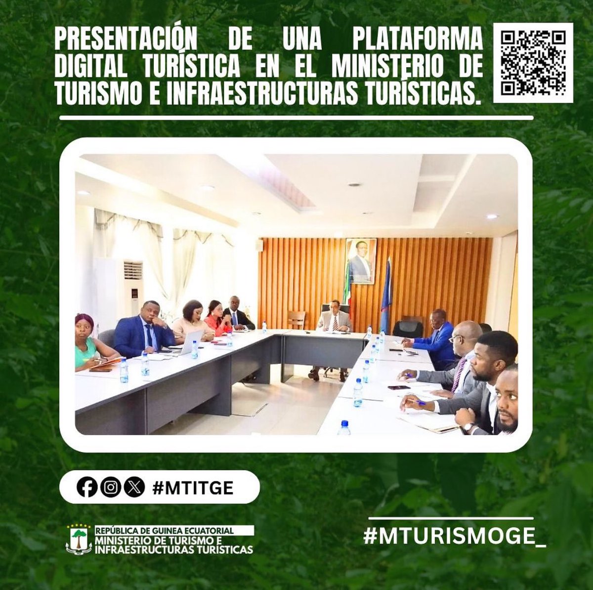 PRESENTACIÓN DE UNA PLATAFORMA DIGITAL TURÍSTICA EN EL MINISTERIO DE TURISMO E INFRAESTRUCTURAS TURÍSTICAS.