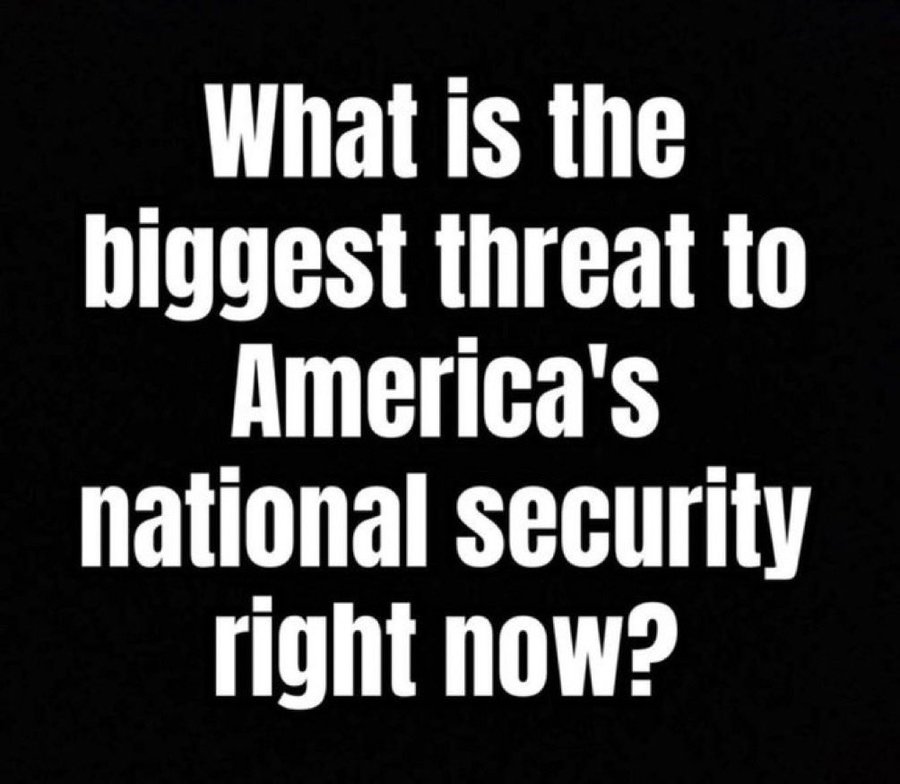 What is the biggest threat to America?