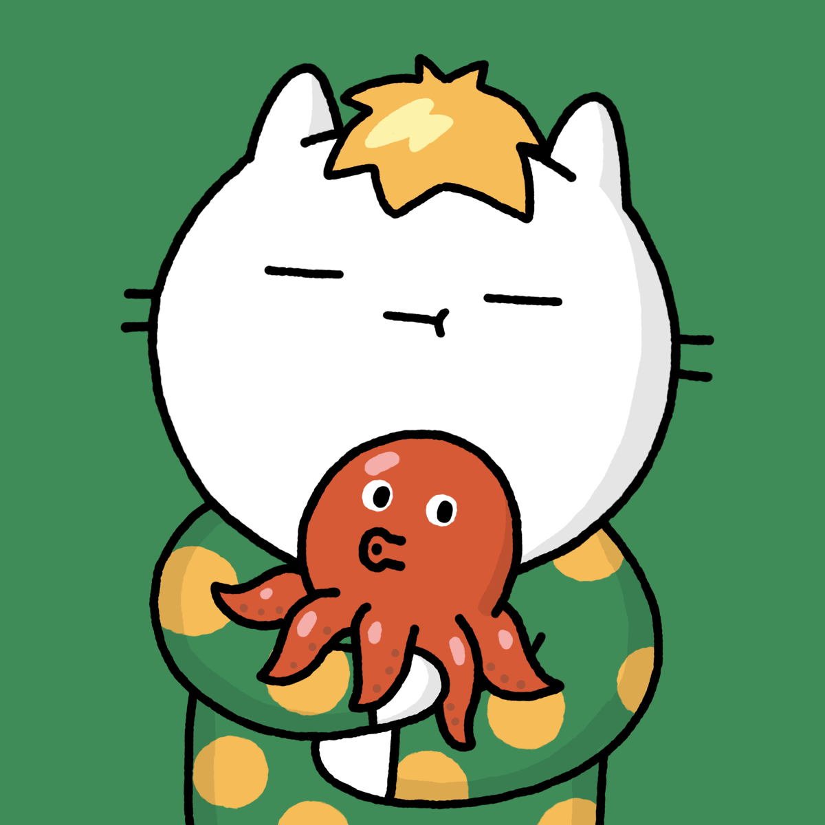 Bought my first <a href="/chumchumsnft/">Chum Chums🤌</a> today. Had to have the octopus one 🐙🐙
