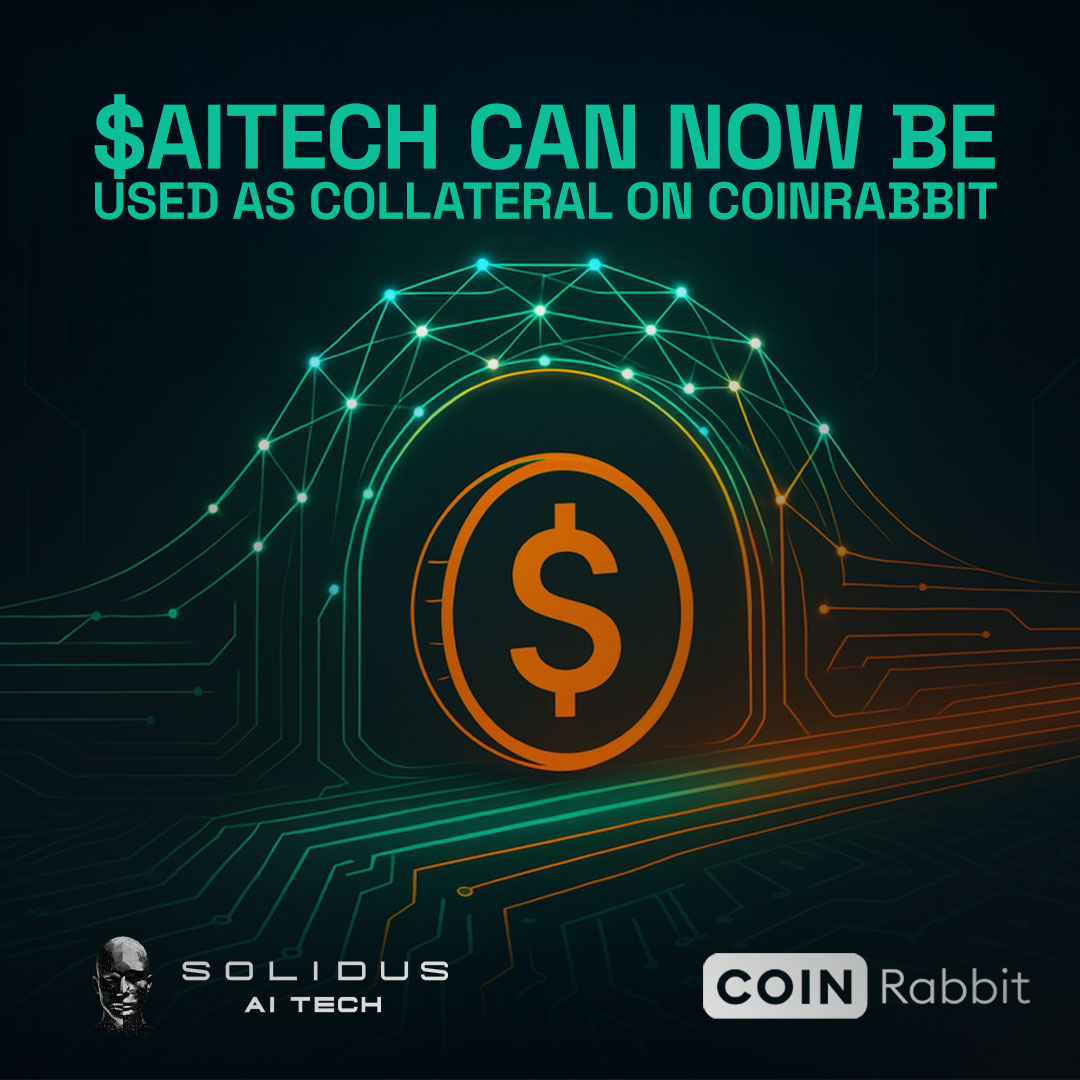 MetaverseJR's tweet photo. 🔸 @CoinRabbitLoans  , a crypto-collateralized lending service, announced that it has added $AITECH to its list of supported assets. 

This development is significant for the @AITECHio  community for two reasons: First, the token will be recognized by an increasing number of platforms. Second, users in need of liquidity will now be able to borrow while still holding their $AITECH assets.

Such integrations demonstrate that the token is becoming not only a transaction tool but also a digital asset accepted as collateral. Given $AITECH's broad use case through products like Compute Marketplace and AI Marketplace, this step also diversifies the ecosystem's financial infrastructure.

As always, these services are subject to certain conditions. However, what is more important is that AITECH continues to take strategic steps to expand its availability beyond the ecosystem.

#AIonDeFi #SocialMining