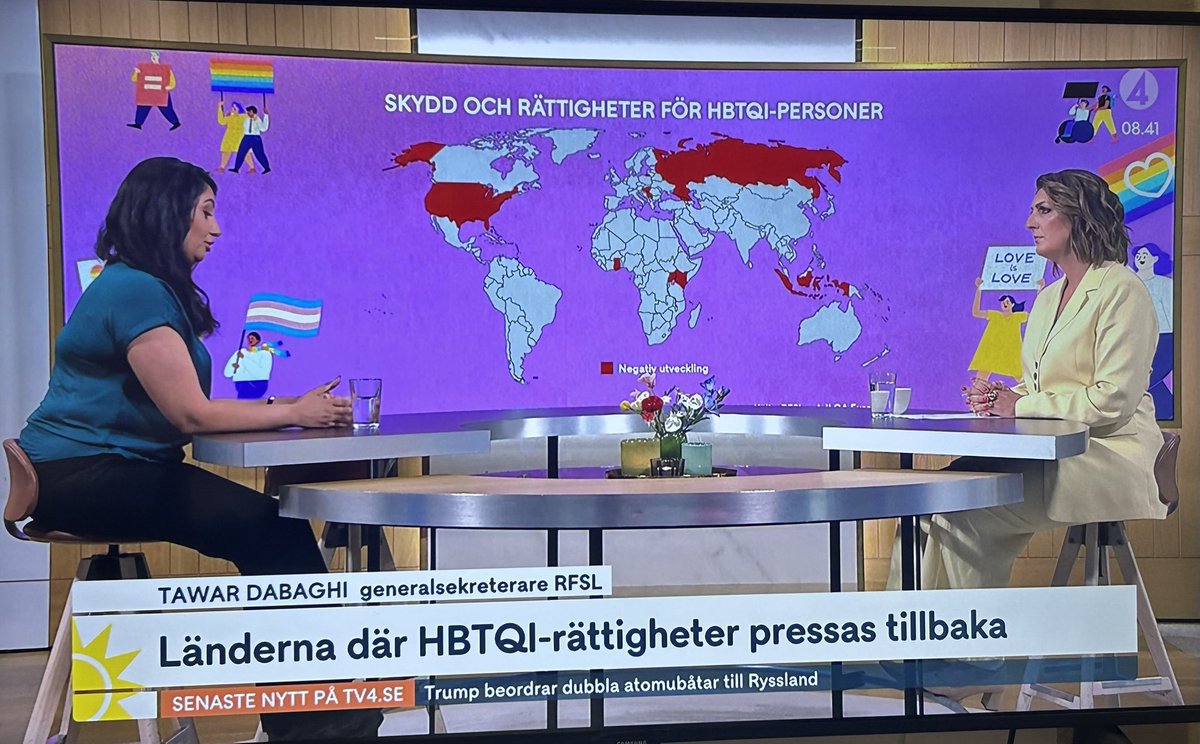 RichardHerrey's tweet photo. Skulle ju möjligtvis vara en mer rättvisande karta och information att visa alla de länder som förbjuder HBTQ också, typ de med Sharialagar, och inte bara länder där ”rättigheter pressas tillbaka”. https://t.co/8YECsIEBQK
