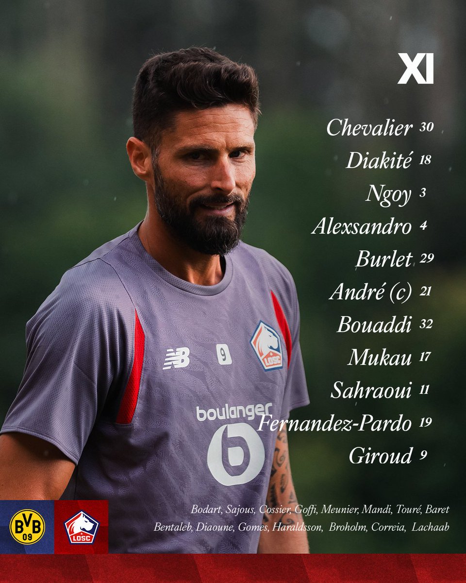 Footballogue's tweet image. 🚨 OFFICIEL ! 

𝗢𝗟𝗜𝗩𝗜𝗘𝗥 𝗚𝗜𝗥𝗢𝗨𝗗 𝗘𝗦𝗧 𝗧𝗜𝗧𝗨𝗟𝗔𝗜𝗥𝗘 𝗣𝗢𝗨𝗥 𝗟𝗘 𝗠𝗔𝗧𝗖𝗛 𝗗𝗘 𝗣𝗥𝗘́𝗣𝗔𝗥𝗔𝗧𝗜𝗢𝗡 𝗙𝗔𝗖𝗘 𝗔𝗨 𝗕𝗢𝗥𝗨𝗦𝗦𝗜𝗔 𝗗𝗢𝗥𝗧𝗠𝗨𝗡𝗗 ! 🇫🇷❤️🤍

Hâte de voir ça !! 🤩

(@losclive)