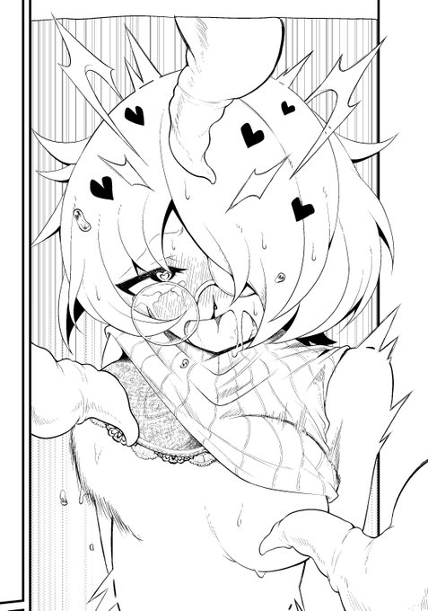 縦セタ巨乳丸メガネ女のエロ漫画描いてる
スケベな顔しやがって……… 