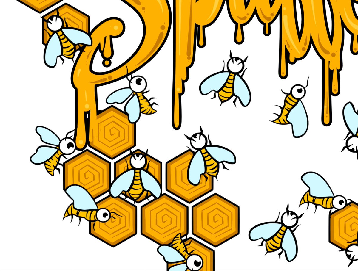 I’m VERY excited about my next collab with <a href="/SpaffordMusic/">Spafford</a> 
New tee dropping soon!
Spun Honey mmmmmm