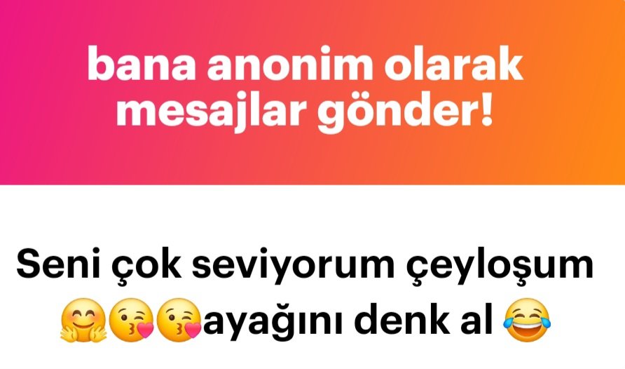 Oyyy ben de seni 😘
Ne yaptım ki 🫣