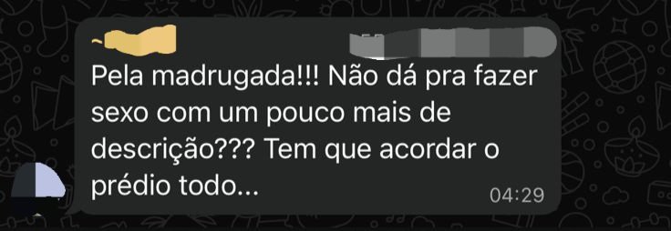 AroundGoofing's tweet photo. grupo do condomínio 4h29am 
bom dia https://t.co/pHvBiKtT7v