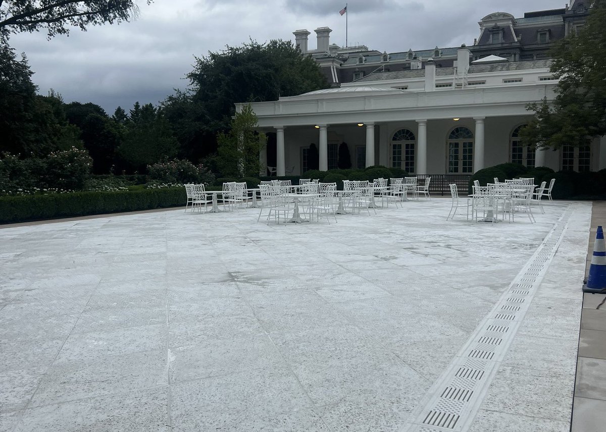 Look, it’s not throwing men into foreign torture prisons, or killing millions through aid cuts, but Trump is a man of so little taste that he looked at the White House Rose Garden and said “I’m gonna pave it over.”

The man is a reverse Midas; everything he touches turns to s**t.