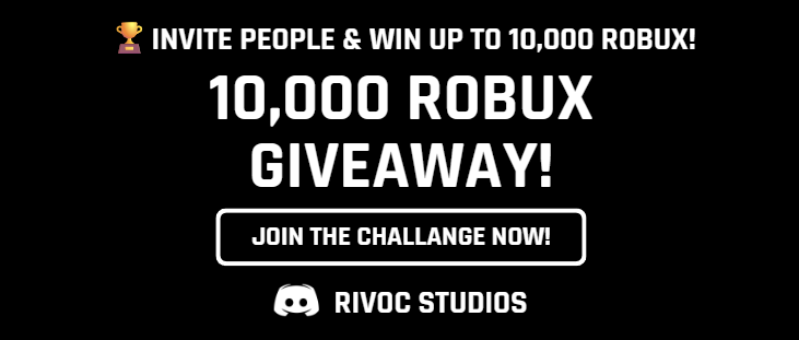 Event ends once we hit 200 members on the Discord Server. Don't miss out -> discord.gg/yAdFS6Q8cg
#ROBLOX #RobloxDev