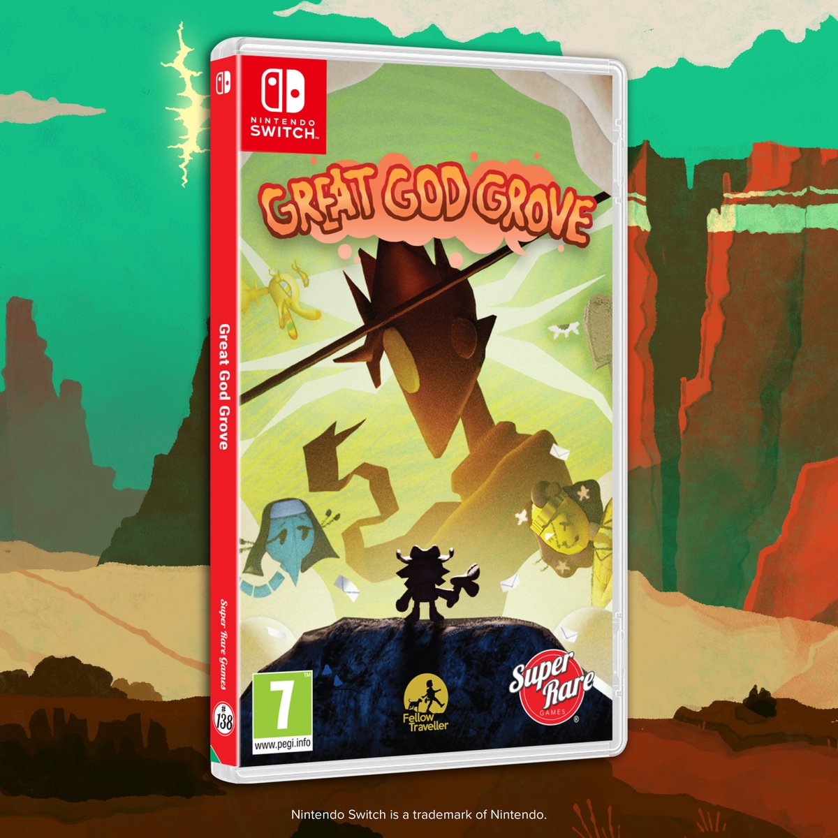 Feast your eyes on the Great God Grove box art! 👑

Releasing this Thursday @ 6pm! 🗯️