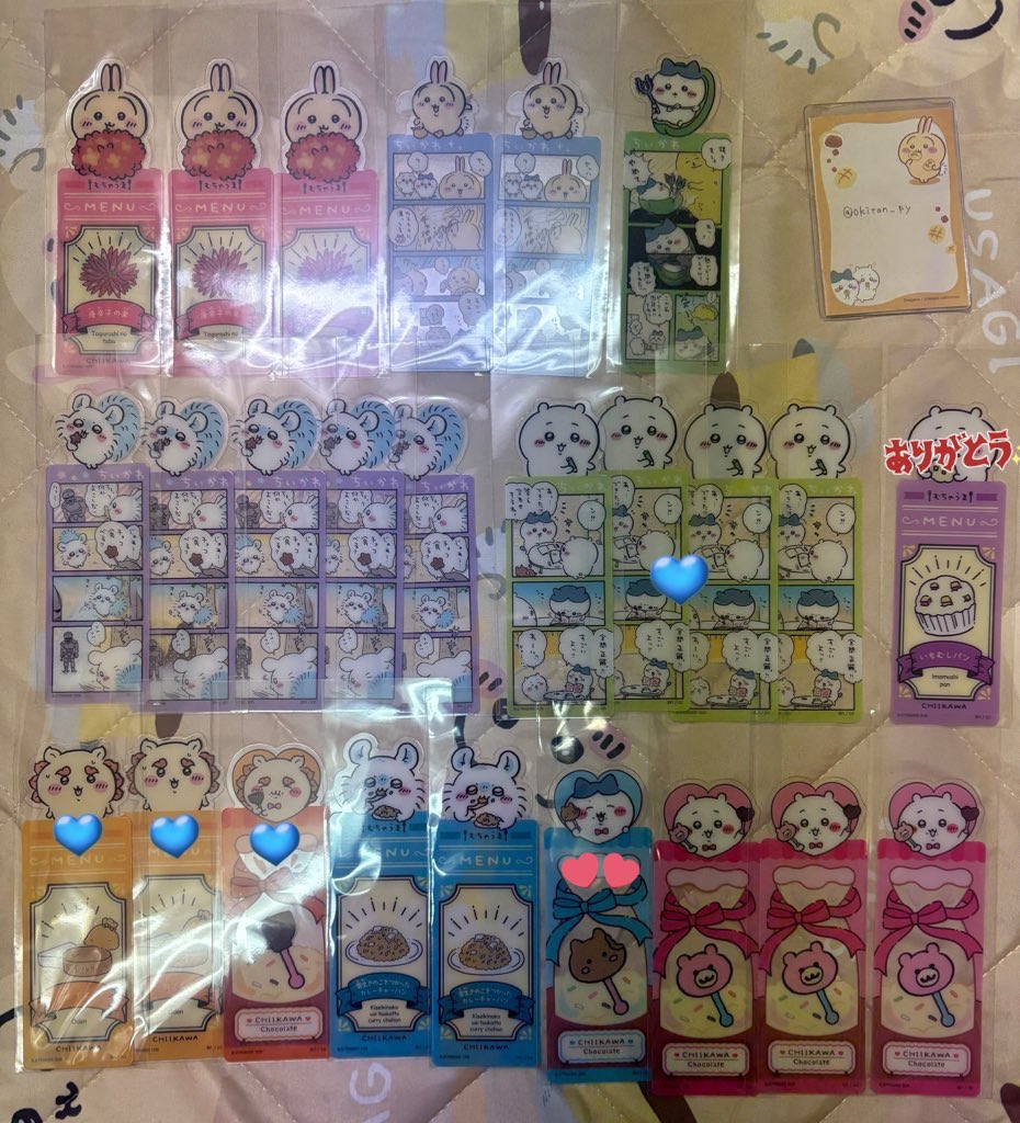 chan_chipi_'s tweet photo. @okitan_py 初めまして。
検索から失礼いたします。
こちらのちいかわ、ハチワレ缶バッジと別ツイートの写真お借りしまして💕を付けさせていただいたものをまとめてお譲りいただくことは可能でしょうか？ご検討いただけますと幸いです。
よろしくお願いいたします。 https://t.co/72NmcahCen