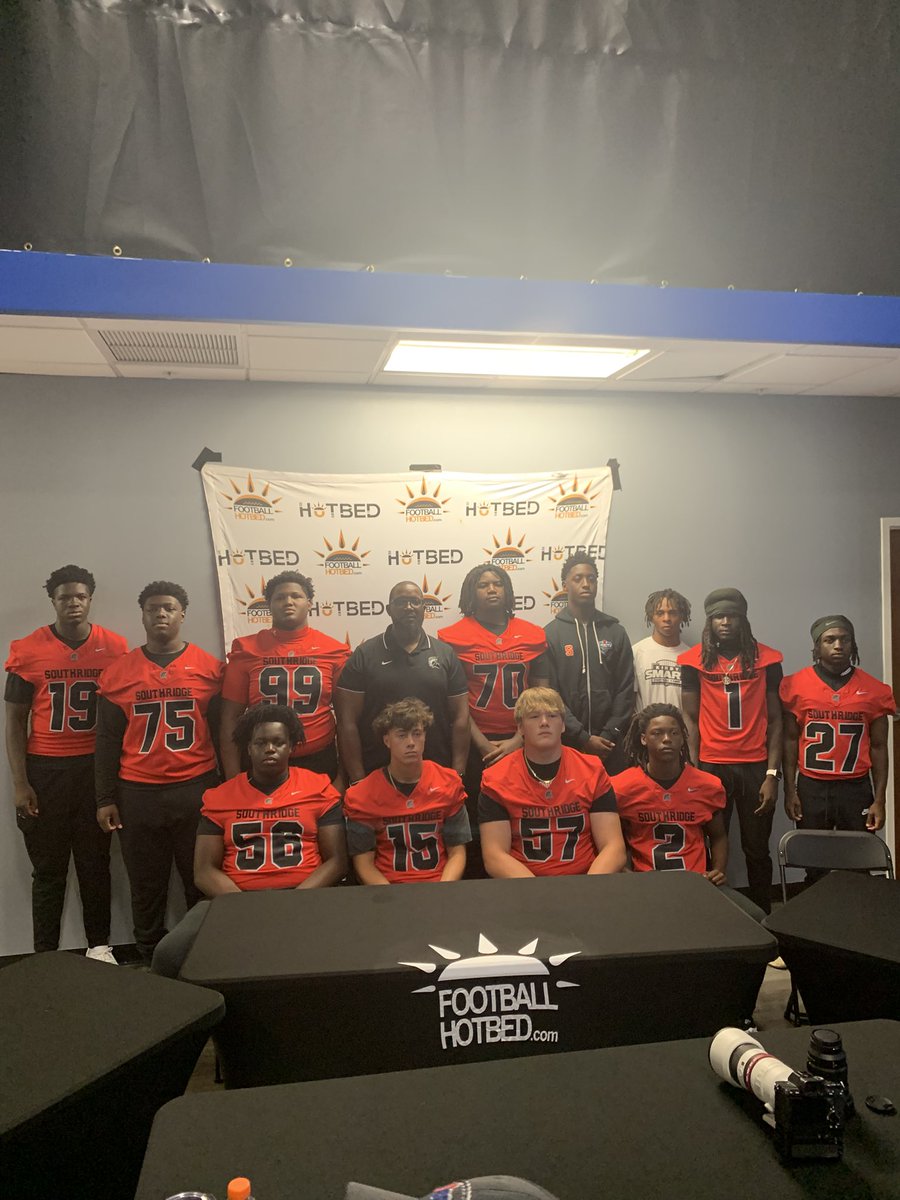 <a href="/LifeCoachPierre/">Pierre Senatus</a> and his Southridge team looking good for ‘25!  #southridgefootball <a href="/FootballHotbed/">Football Hotbed</a> <a href="/larryblustein/">Blustein Recruiting</a>