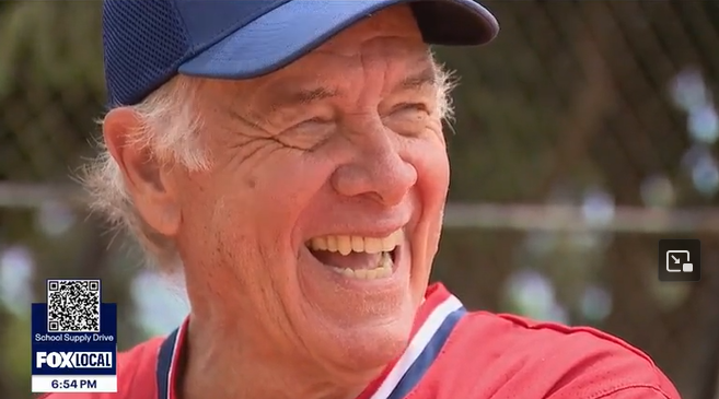 The Redwood Pioneers are a 65+ team playing in the Redwood Empire MSBL and are consistent MSBL World Series participants. They were recently featured on local television! Have a look: ktvu.com/.../bay-area-s…... #mensbaseball #msbl #adultbaseball #seniorbaseball