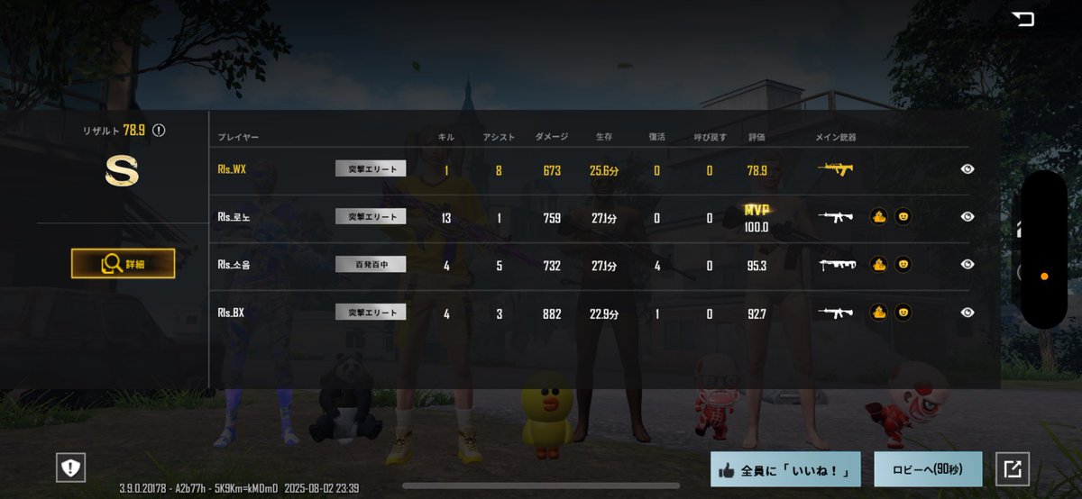 いろいろとおかしいドン勝つ