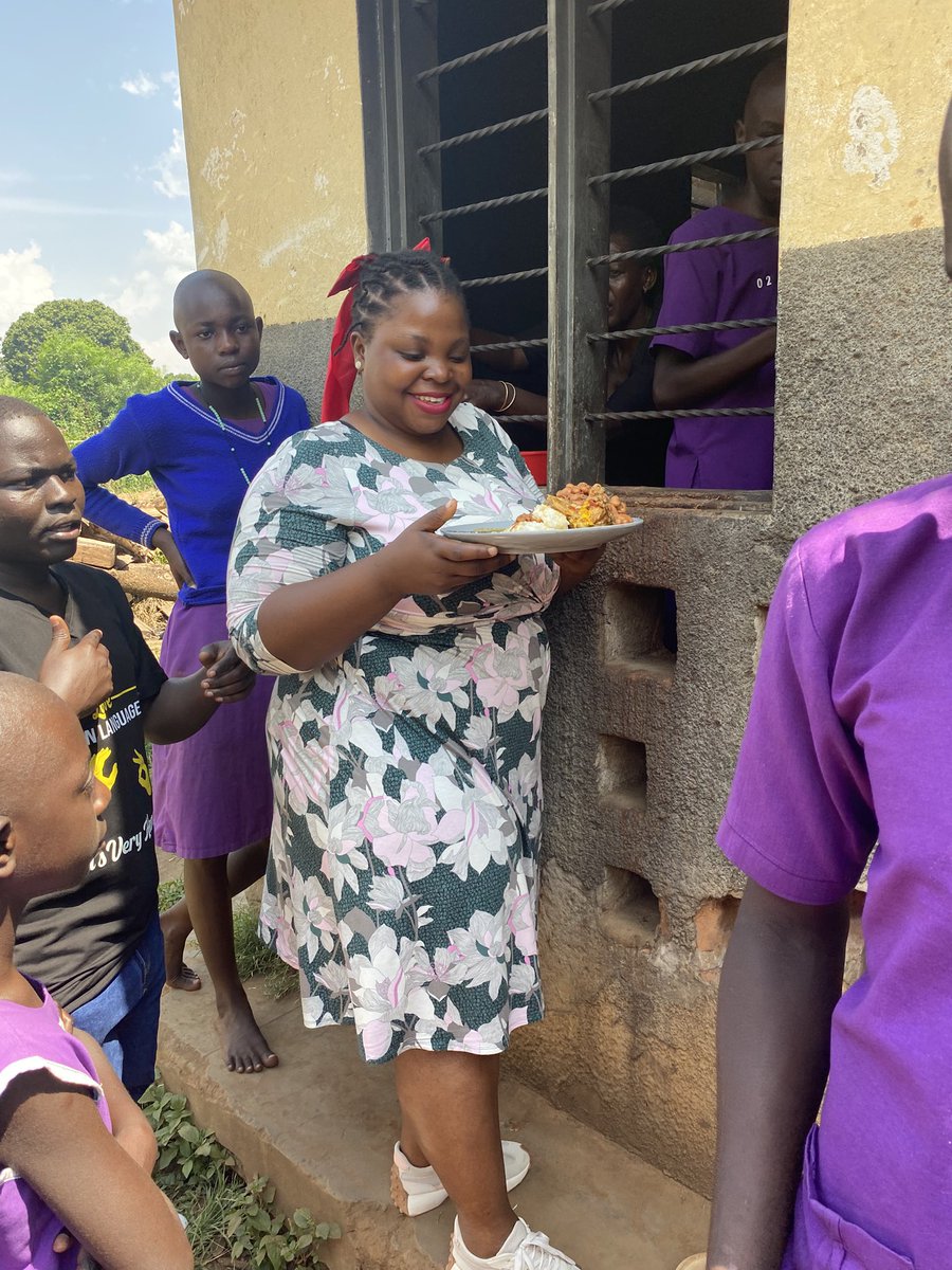 It has been a pleasure being served and sharing lunch with pupils of Ngora school of the Deaf.