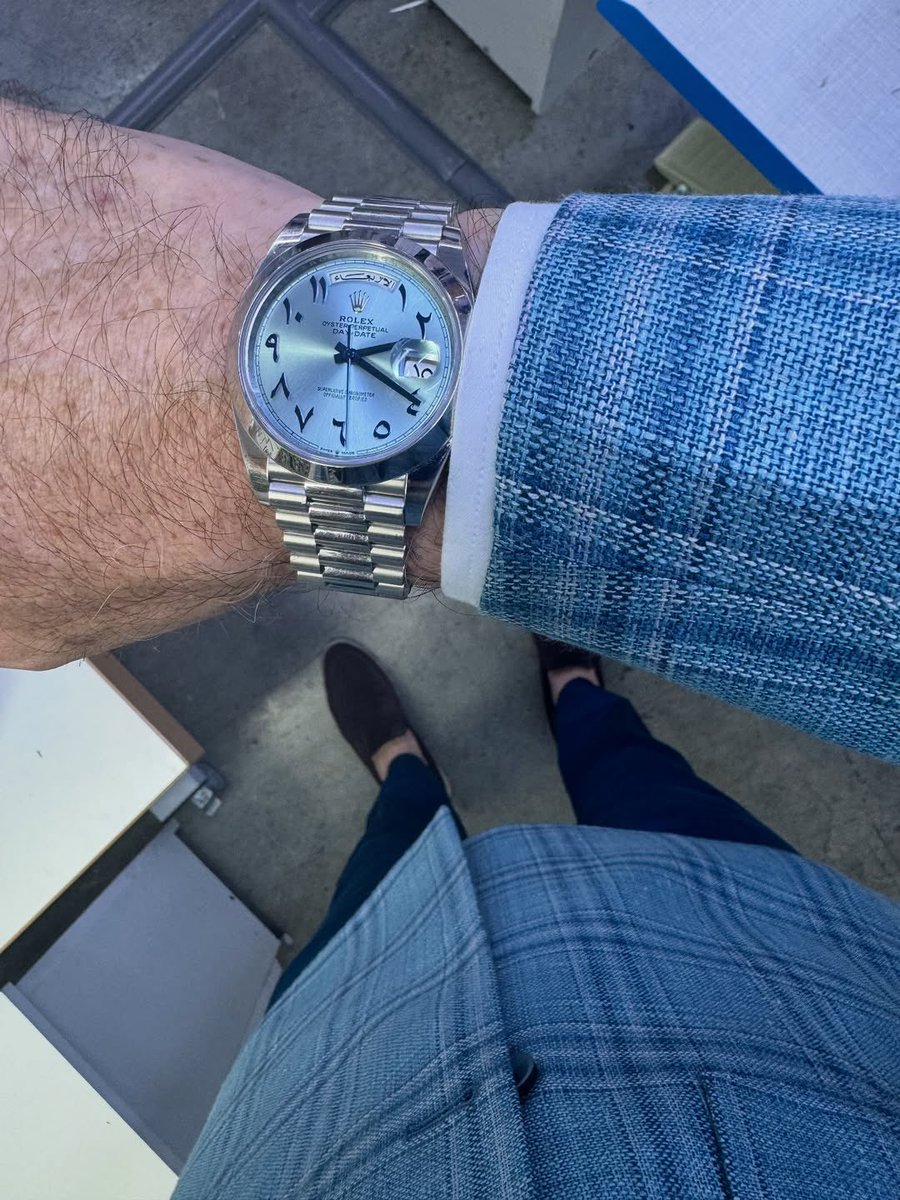 Rocco (@roccorhetoric) on Twitter photo Didn’t know you had this beautiful piece <a href="/SartorialShootr/">Joule Sullivan / The Sartorial Shooter</a>
My dream watch right there 💎
One day I WILL have it. Didn’t know you had this beautiful piece <a href="/SartorialShootr/">Joule Sullivan / The Sartorial Shooter</a>
My dream watch right there 💎
One day I WILL have it.