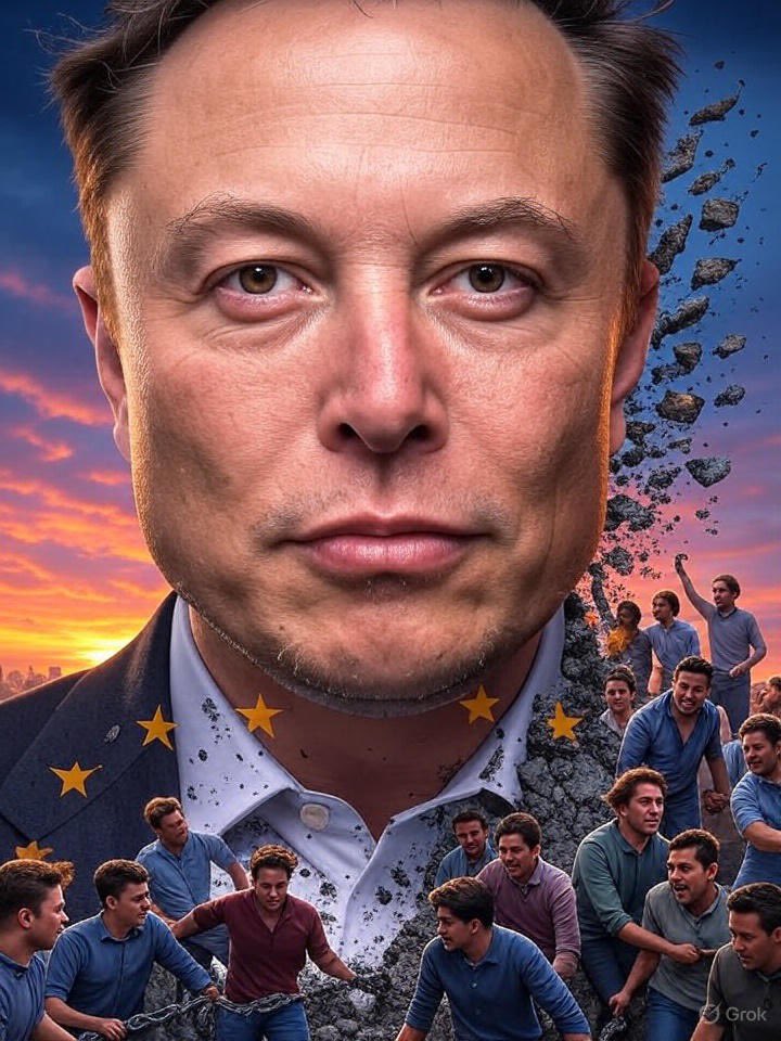 🔥 Elon Musk appelle l’Irlande et tous les pays membres à quitter l’UE ! Dans un post choc, il déclare : « L’Irlande devrait quitter l’UE ! Tous les pays devraient le faire, à mon avis ! L’UE détruit la démocratie en Europe. » 

L’UE n’est plus un projet de paix, c’est une prison