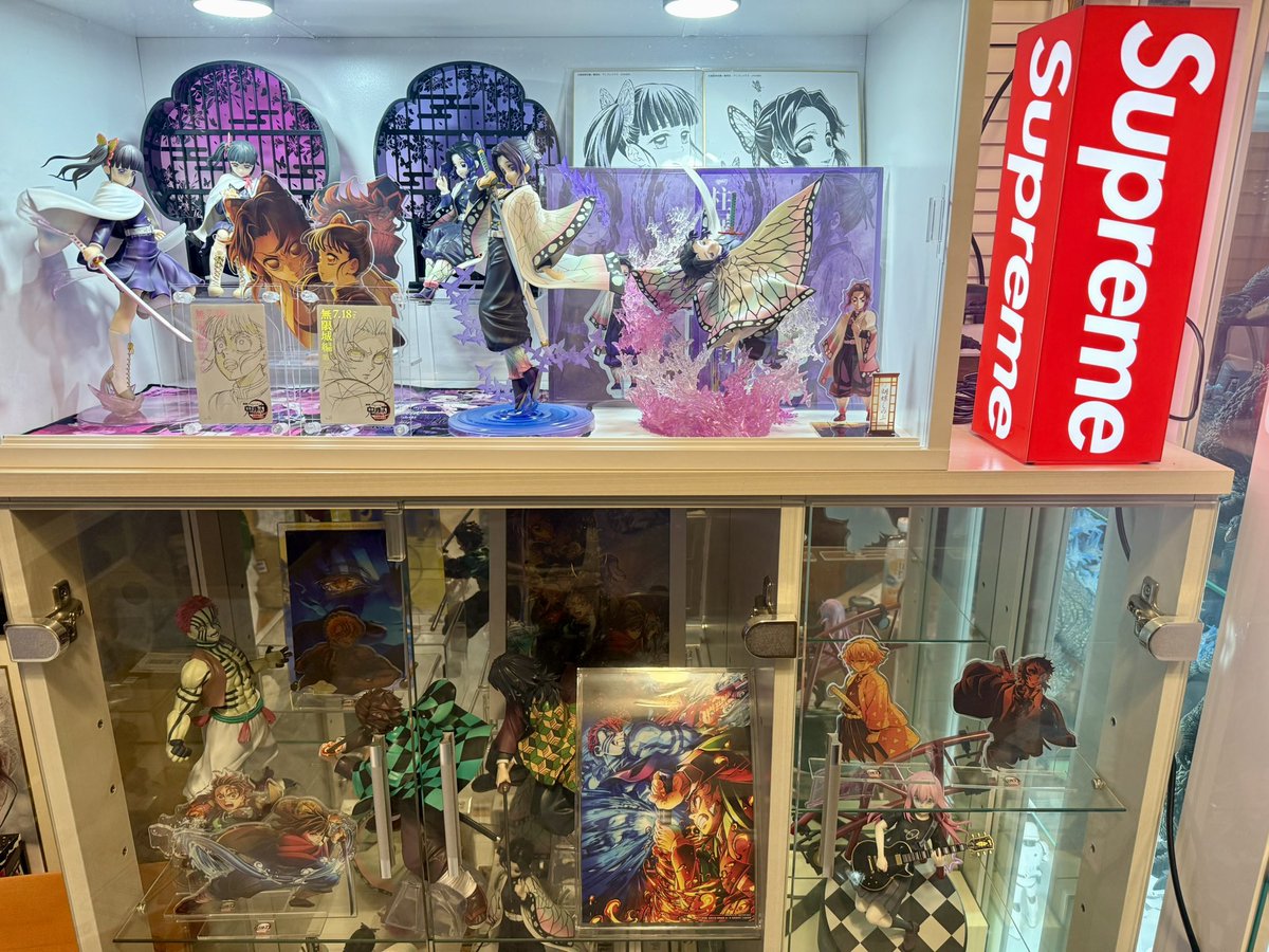 鬼滅の刃色が強くなってきたなぁ…
もう少し鬼滅の刃のフィギュア集めたい！