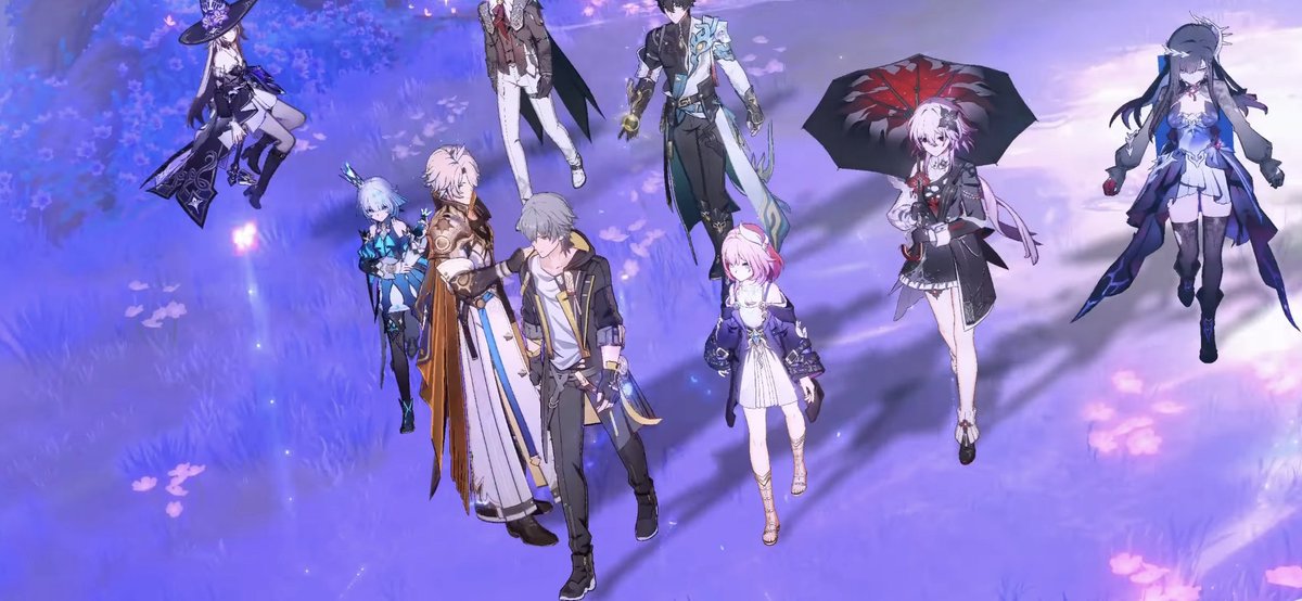 —— ‘คู่หู’
—— ‘ผู้บุกเบิก’

ㅤㅤㅤㅤㅤ∙ ∙ ∙ ไม่สิ，
ㅤㅤㅤ『วีรชนในใจฉัน』

การเดินทางต่อจากนี้เป็นของเธอแล้วล่ะ

ทั้งความเชื่อมั่น ความหวัง ความศรัทธา—หรือสิ่งอื่นใดก็ตาม，ทั้งหมดทั้งมวลนั่น จะขอส่งมอบมันต่อให้แก่เธอ

หวังว่าปลายทางของเธอจะเป็นหนทางที่มีแต่แสงสว่างโอบล้อมนะ